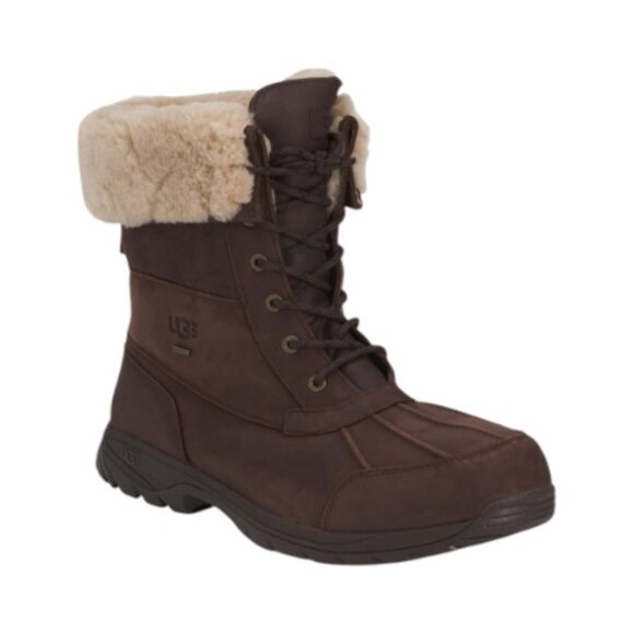 NEW UGG Men's Leather Butte Distressed Boots - Picture 1 of 3
